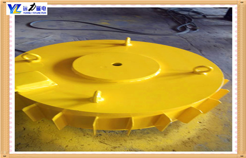 盤式電磁除鐵器安裝效果 盤式電磁除鐵器安裝效果