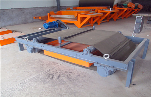 自動(dòng)卸鐵式除鐵器自身的帶速 自動(dòng)卸鐵式除鐵器自身的帶速