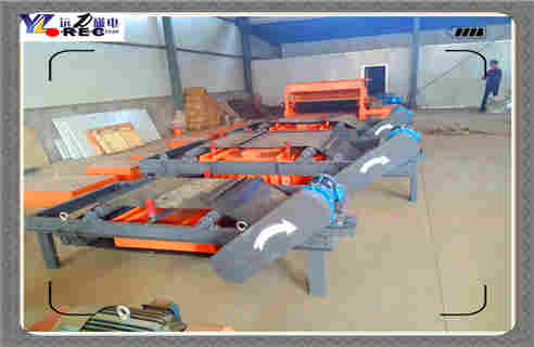 皮帶式除鐵器，福建皮帶式除鐵器工作原理調(diào)整方法_福建皮帶式除鐵器工作原理跑偏原因及如何調(diào)_刮板價(jià)格