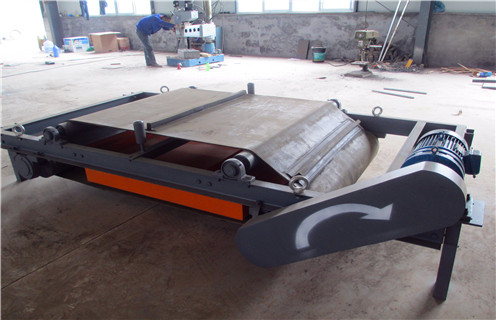 皮帶除鐵器，湖南皮帶除鐵器安裝方法_帶式強磁湖南皮帶除鐵器安裝方法工作原理構造選型_廠家