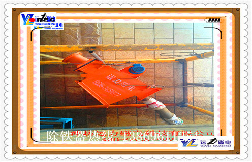 液體管道除鐵器，貴州液體管道除鐵器_遠(yuǎn)力貴州液體管道除鐵器應(yīng)用安裝示意圖型12000高斯_可定制工作原理