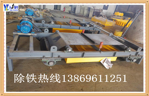電磁自卸除鐵器，遼寧電磁自卸式除鐵器技術參數(shù)工作視頻_國家標準_遼寧電磁自卸式除鐵器技術參數(shù)訂做配電箱型號